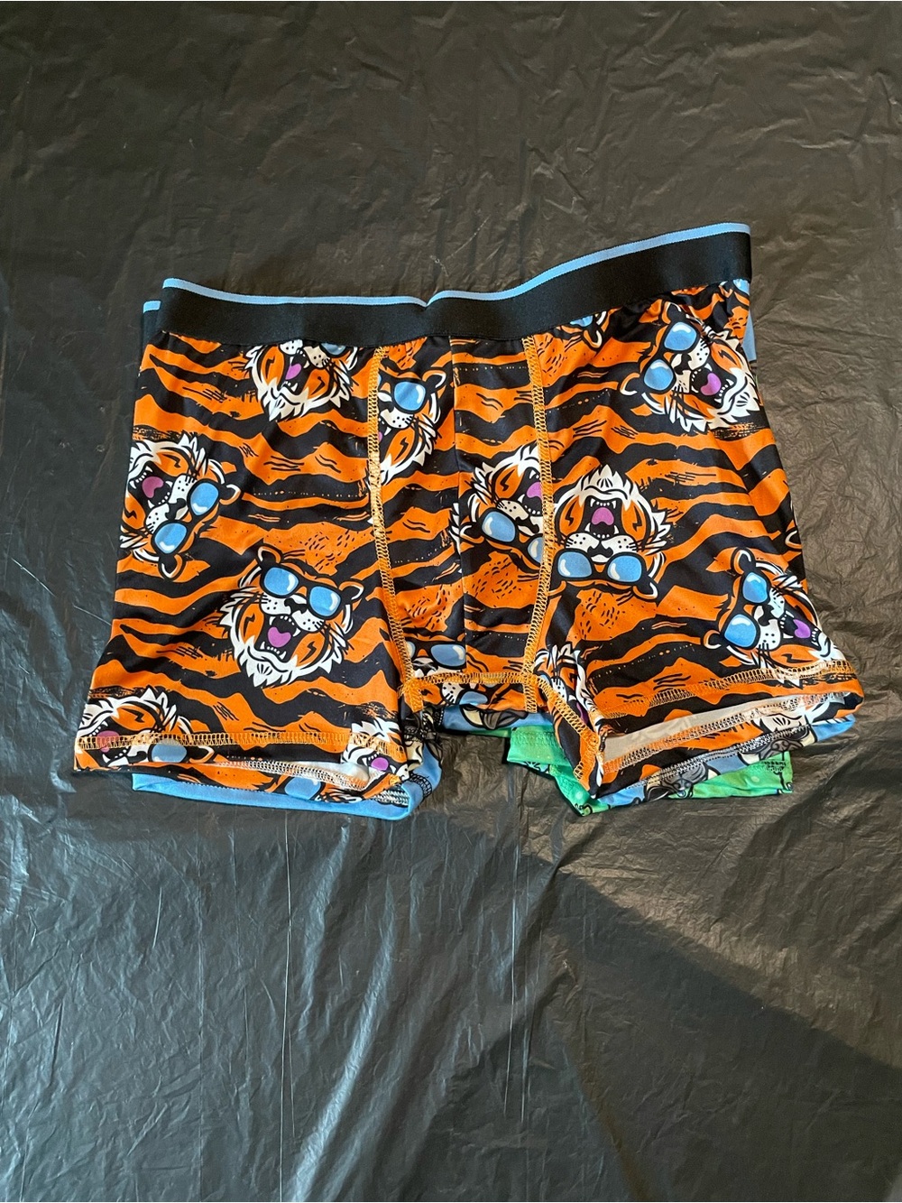 Wonder Nation Boys Boxer Briefs 3-Pack XL (14-16) Tiger Pug Lizard Underwear